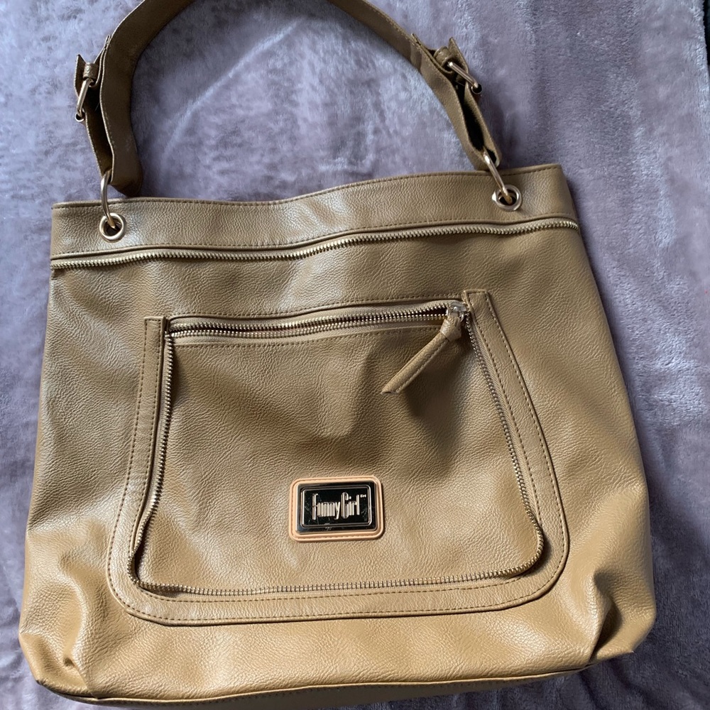 Beige Tote Bag